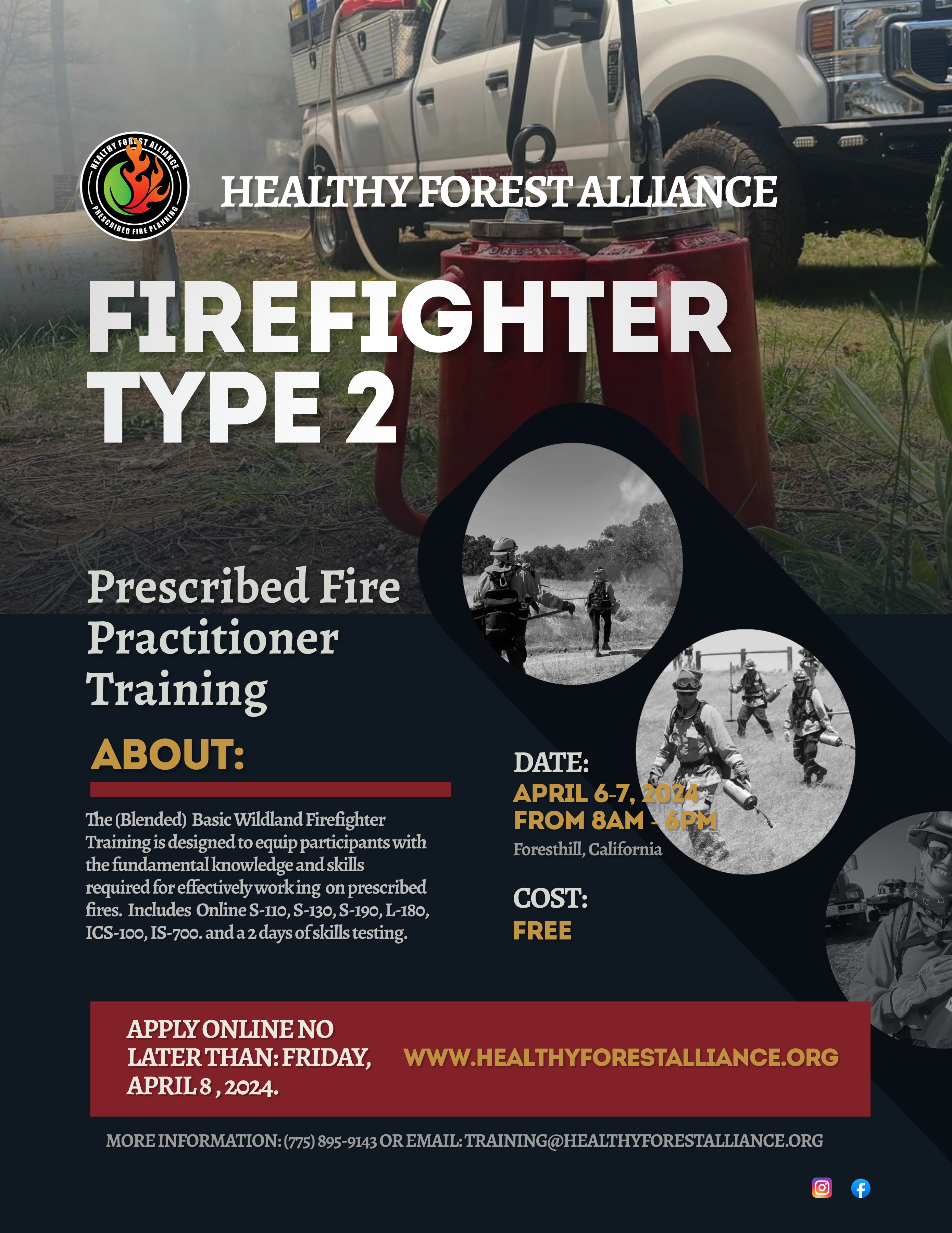 Wildland Firefighter Type 2 (Blended)- Cancelled 